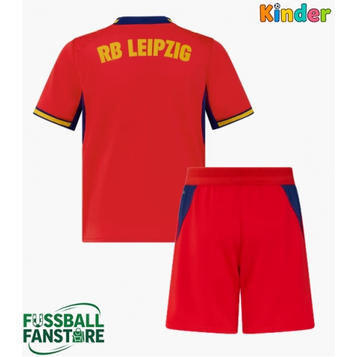 RB Leipzig Replik Auswärtstrikot Kinder 2026-27 Kurzarm (+ Kurze Hosen)